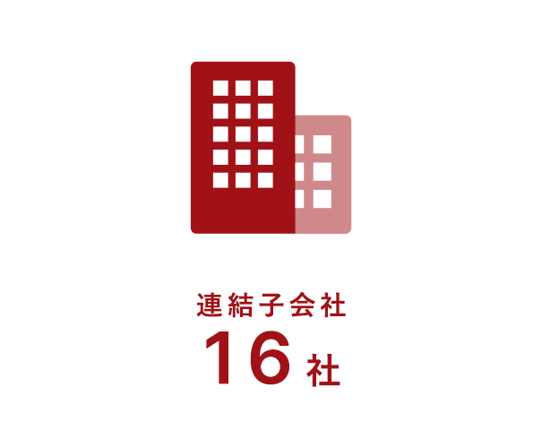 連結子会社-16社